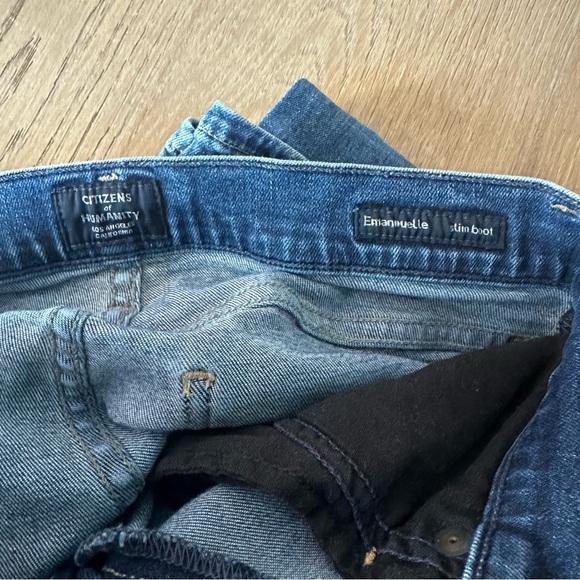 Citizens of Humanity Emanuelle Slim Boot Jeans in Modern Love, Size 24 - Picture 4 of 10